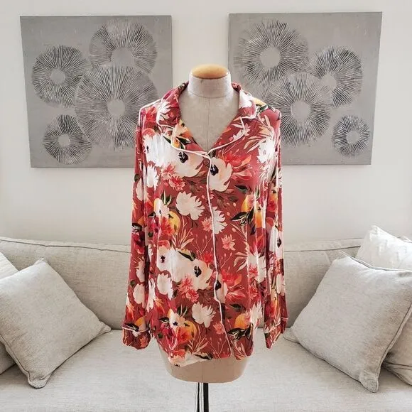 NEW! Posh Peanut: Floral Long Sleeve Relaxed Pajamas