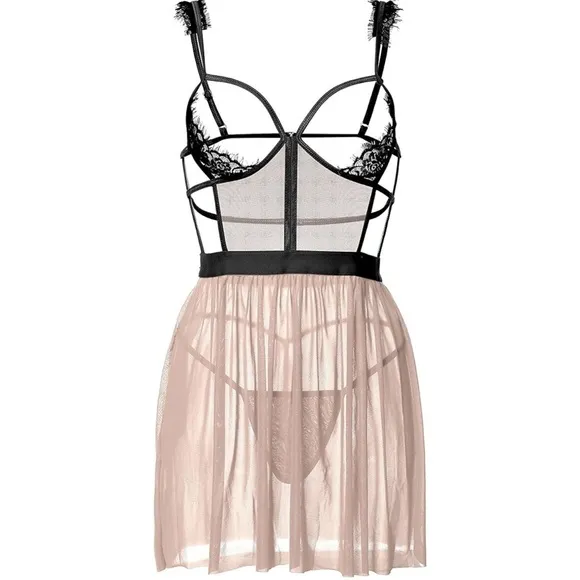 New! Sexy Lace Lingerie Dress