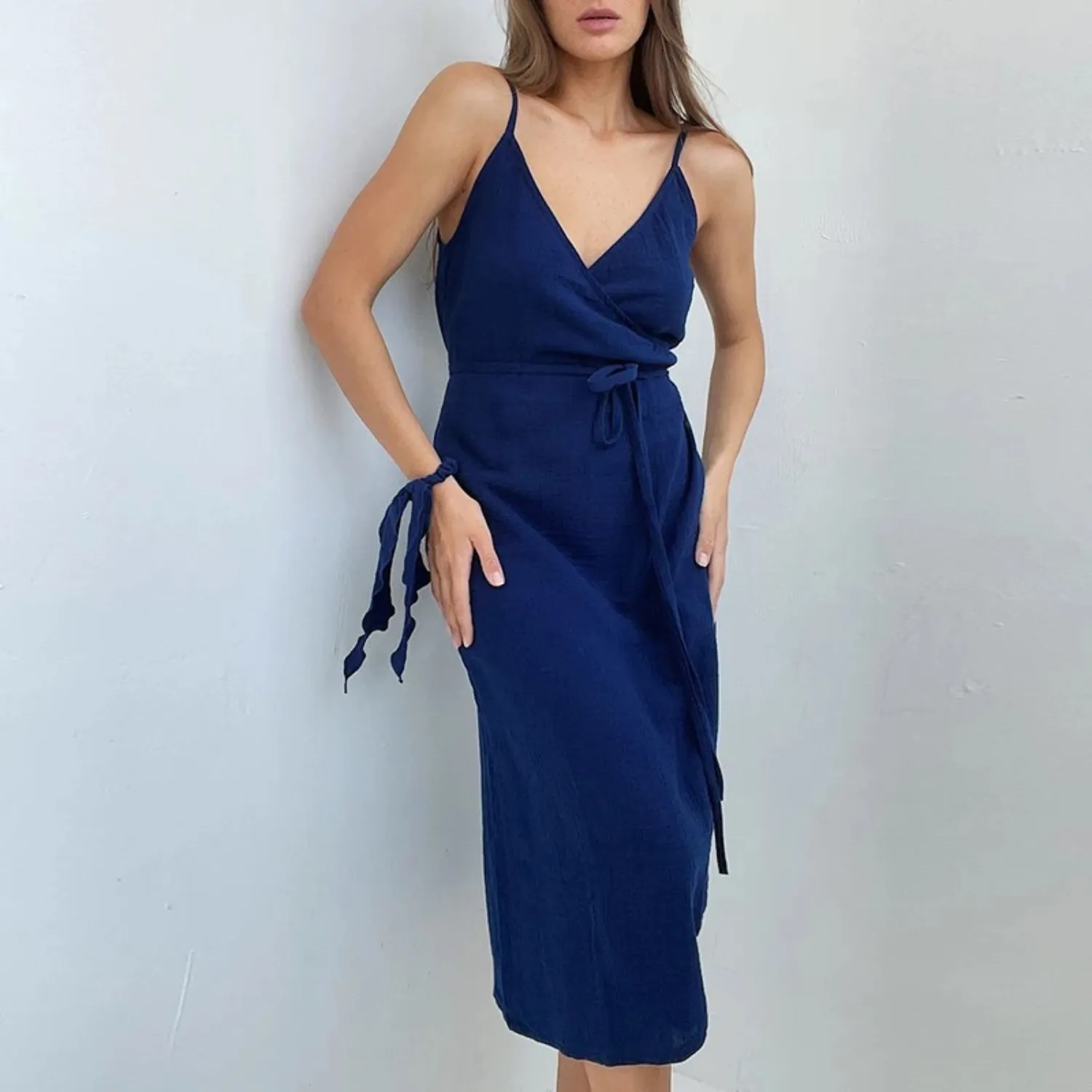 Nia® | Elegant Summer Dress Made Of Linen