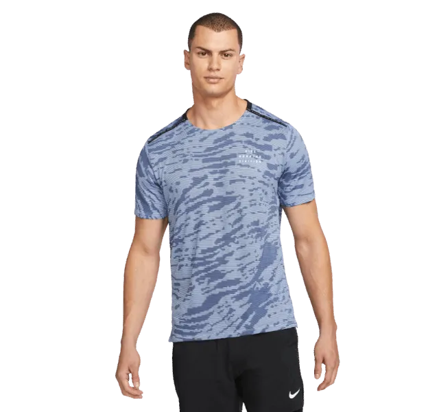 Nike Dri-FIT Run Division Rise 365 Men Running T-Shirt - Blue