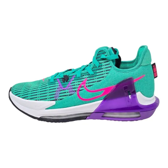 Nike LeBron James Witness VI 6 South Beach Emerald Green Pink CZ4052-300 Size 11
