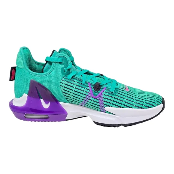 Nike LeBron James Witness VI 6 South Beach Emerald Green Pink CZ4052-300 Size 11