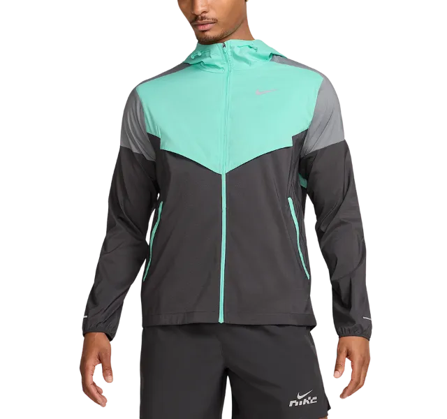 Nike Miler T-Shirt - Windrunner - Flex Stride Shorts Outfit - Hyper Turquoise/Black/Black