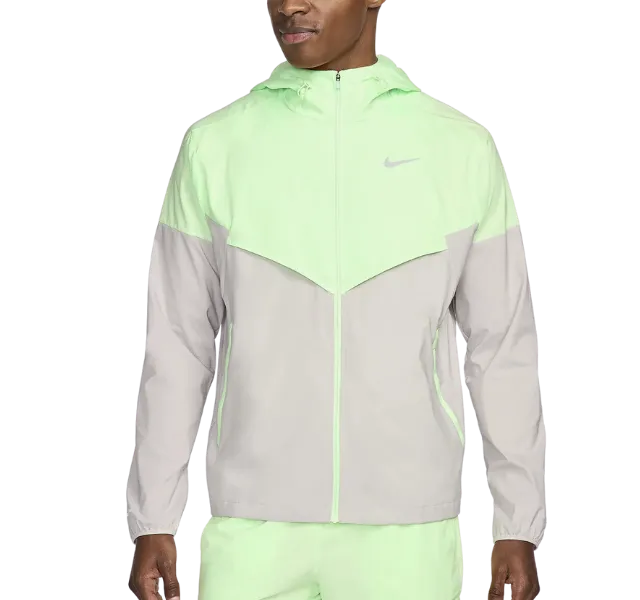 Nike Miler T-Shirt - Windrunner - Flex Stride Shorts Outfit - Vapour Green/Grey