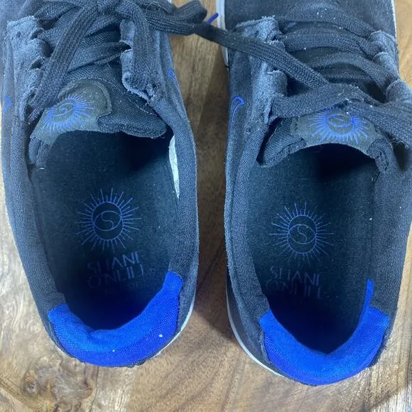 Nike SB Shane Oneill Mens Black And Blue Size 10.5 Canvas Skateboard Shoes