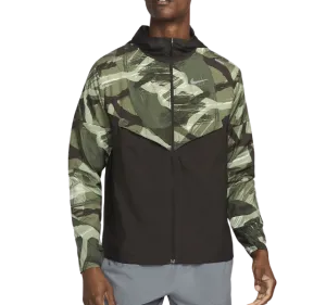 Nike Windrunner Running Jacket - Oil Green Camo
