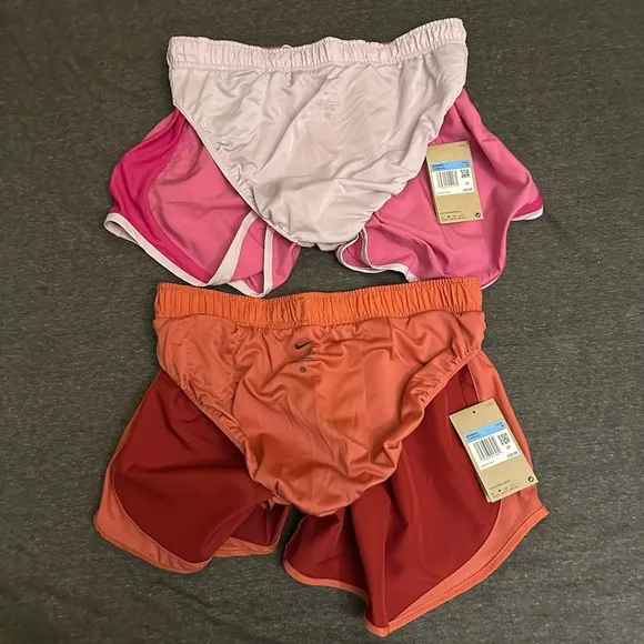 Nike Women's Tempo Running Shorts Size M Activewear Multicolor 2-Pack Bundle