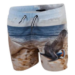 Niko Swim Shorts Beige