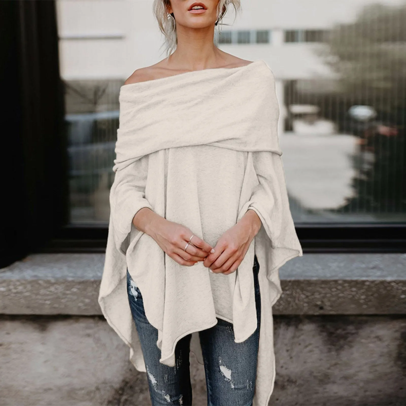 Nina® | Casual Long Sleeve Top