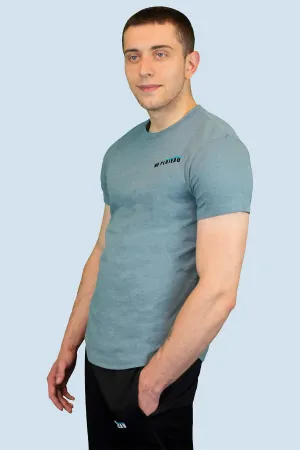 No Plateau Men’s Stretch Tee | Quick-Dry, Moisture-Wicking(Green)