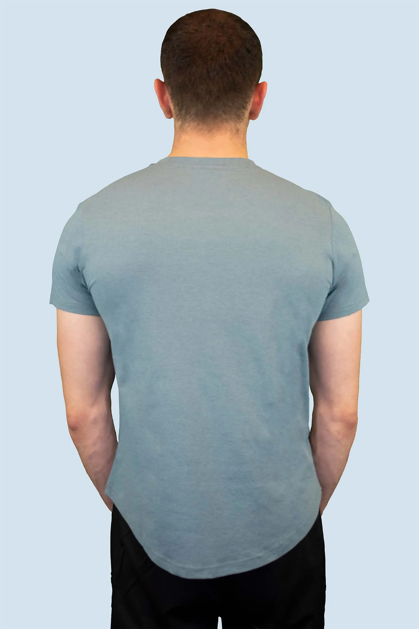 No Plateau Men’s Stretch Tee | Quick-Dry, Moisture-Wicking(Green)