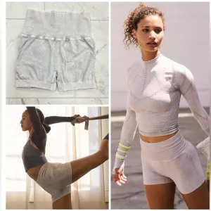 🤍NWOT FREE PEOPLE GOOD KARMA RUNNING  SHORTS