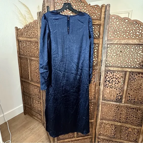 NWT Baum Und Pferdgarten Aneto cut-out midi dress Navy Blue size 38 reg $295