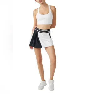 NWT FP Movement By Free People Women’s Round Robin Skort Size L in Black/White