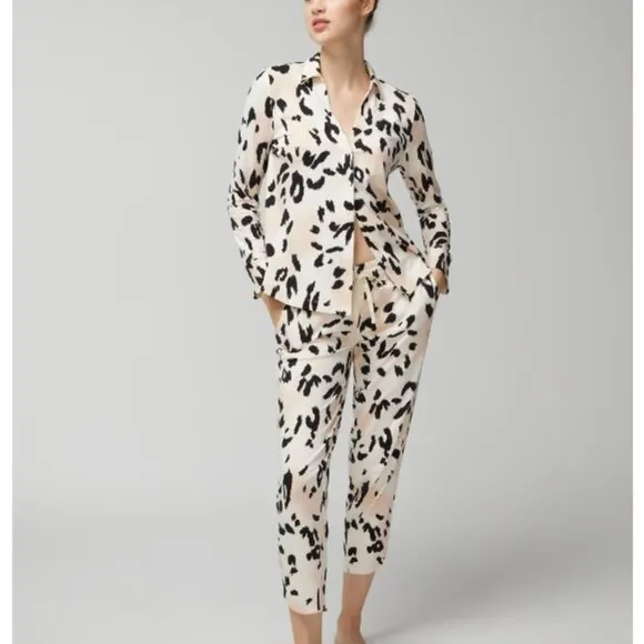 NWT Soma Embraceable Long Sleeve Pajama Set