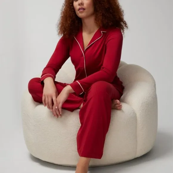 NWT Soma Embraceable Long Sleeve Pajama Set