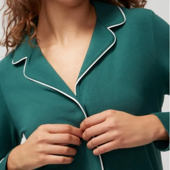 NWT Soma Embraceable Long Sleeve Pajama Set