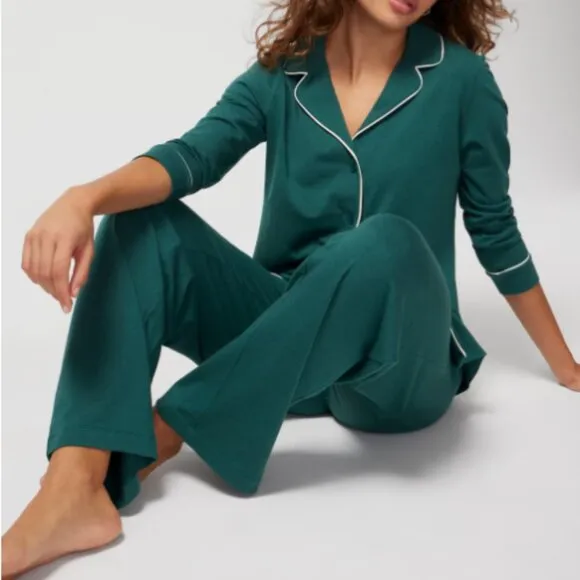 NWT Soma Embraceable Long Sleeve Pajama Set