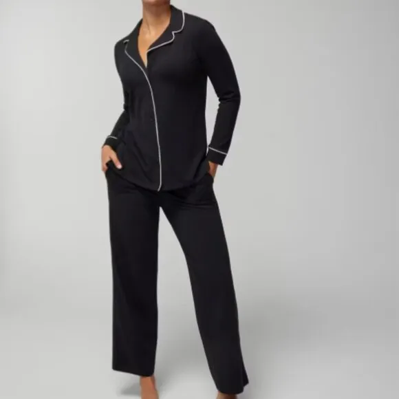 NWT Soma Embraceable Long Sleeve Pajama Set