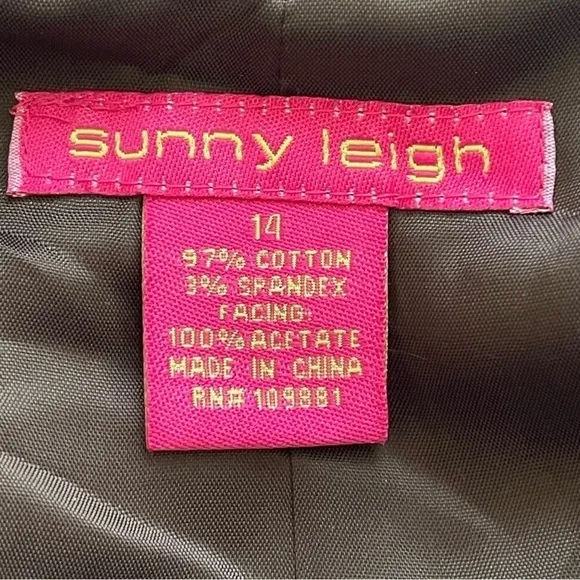 NWT Sunny Leigh Spring Awakening Zebra Cropped Blazer Jacket 3/4 Sleeve