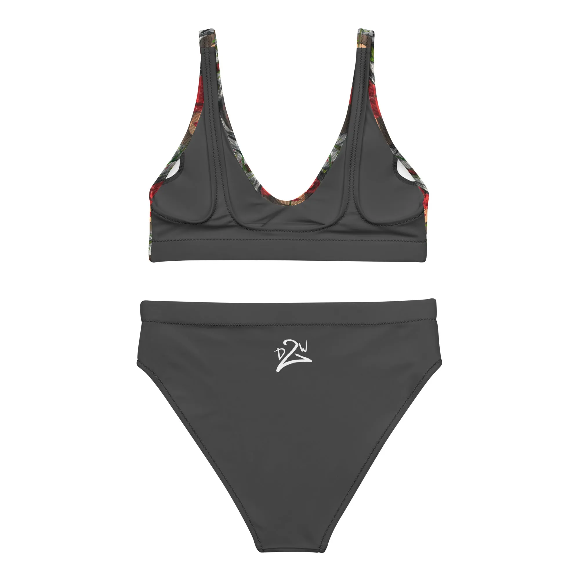 OBSCURITY Recycled high-waisted bikini