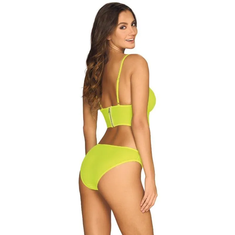 OBSESSIVE - NEONIA TWO PIECES SET L/XL