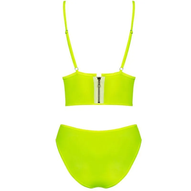 OBSESSIVE - NEONIA TWO PIECES SET L/XL
