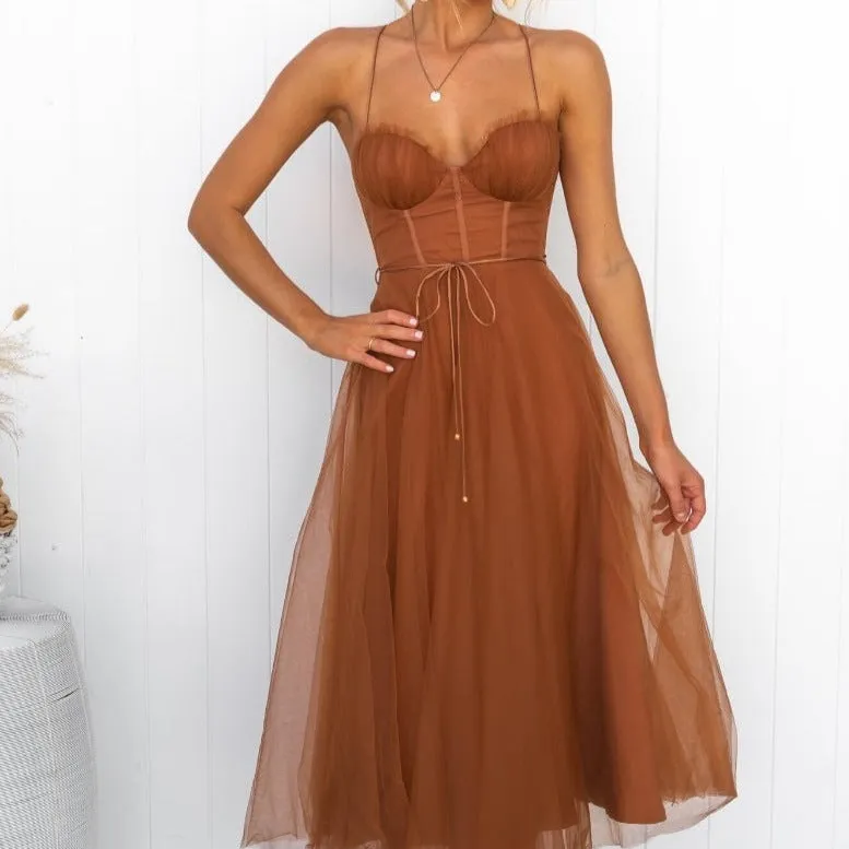 Oili® | Mesh Party Evening Dress