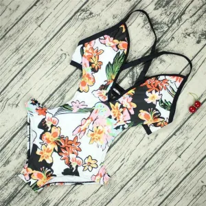 One-piece Swimsuit Summer Bikinis Bathing Swimming Suit SwimWear B002