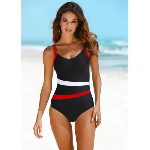 One Piece Swimsuit Women Classic Vintage Swimwear