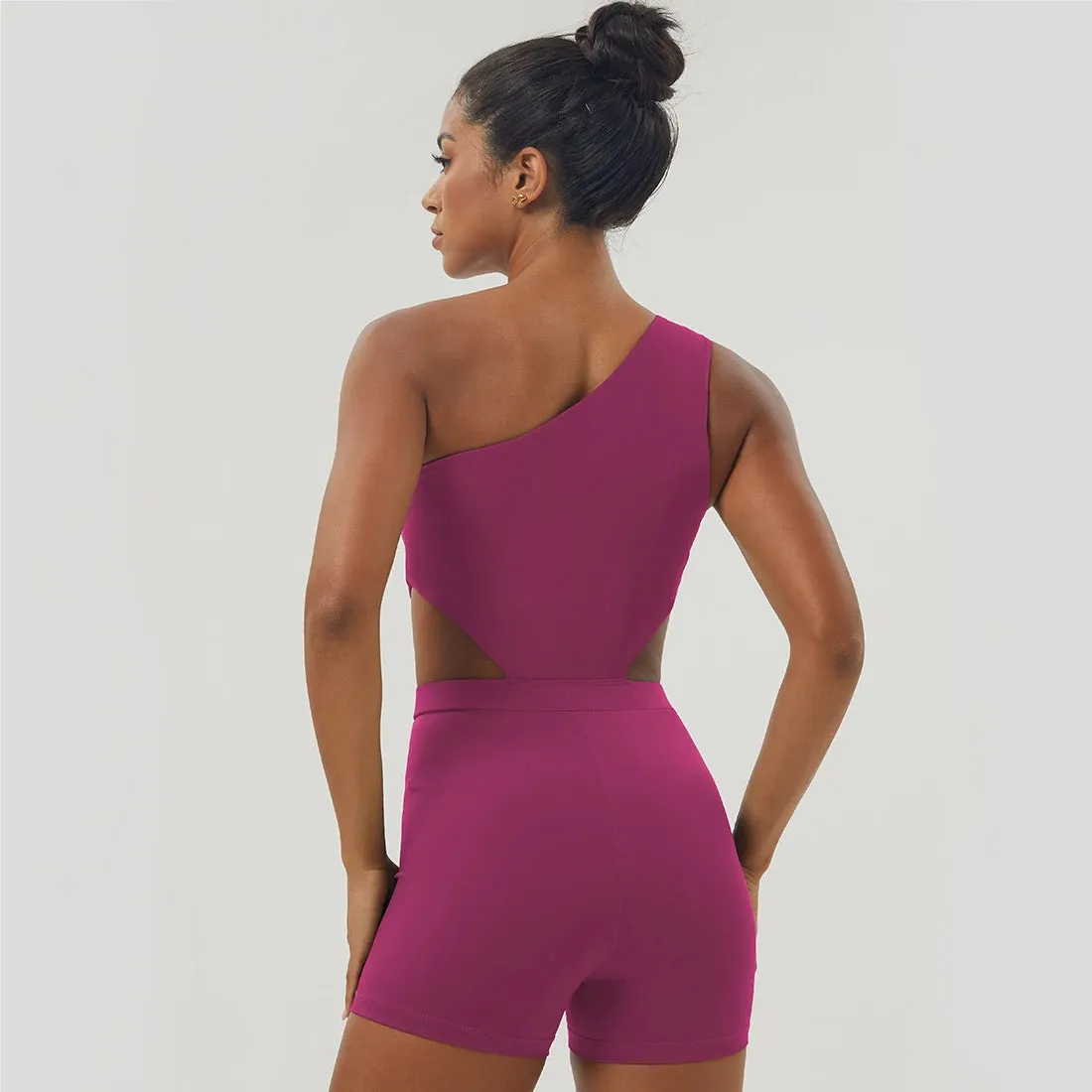 One-Shoulder Sport Bodysuit