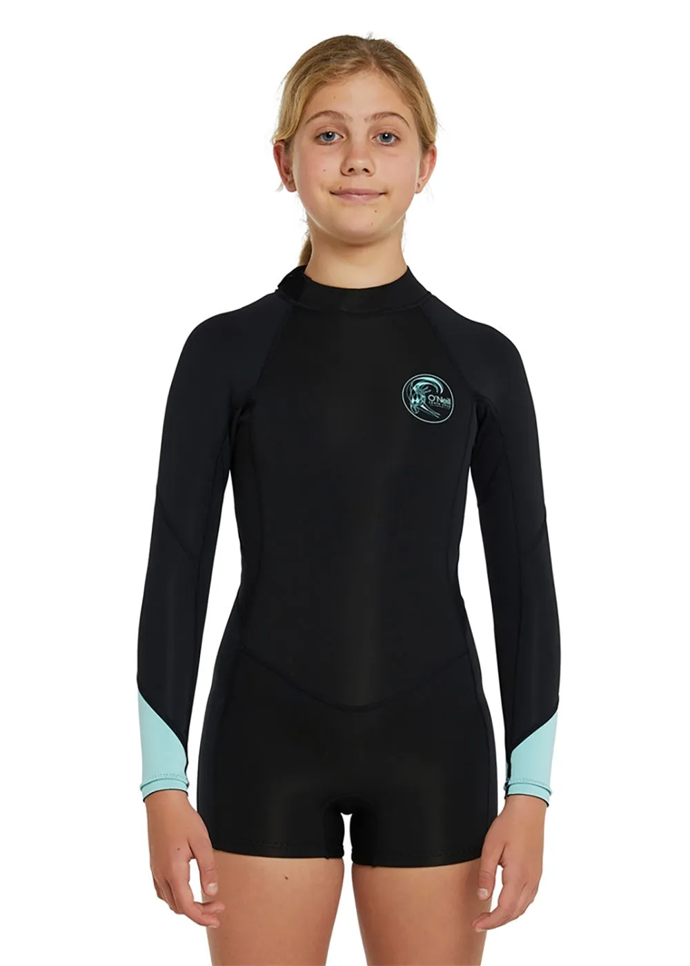 ONeill Girls Bahia 2mm Back Zip Long Sleeve Spring Suit
