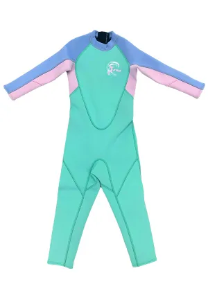 ONeill Girls Toddler Reactor 2mm Back Zip Steamer Wetsuit