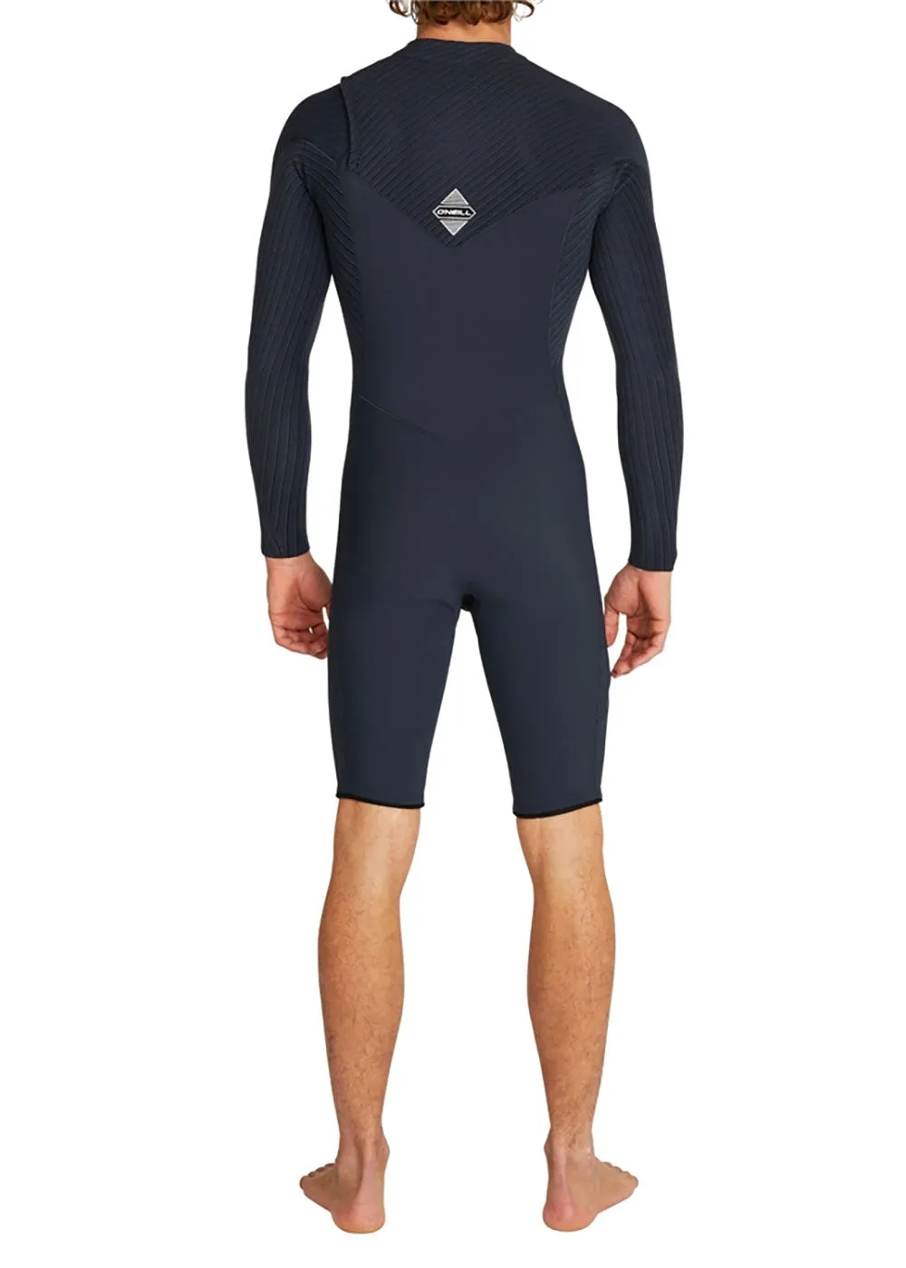 ONeill Mens Hyperfreak 2mm Chest Zip Long Sleeve Spring Suit