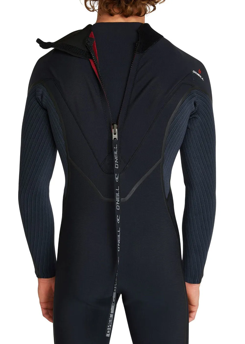 ONeill Mens Hyperfreak Fire 3/2mm Back Zip Steamer Wetsuit