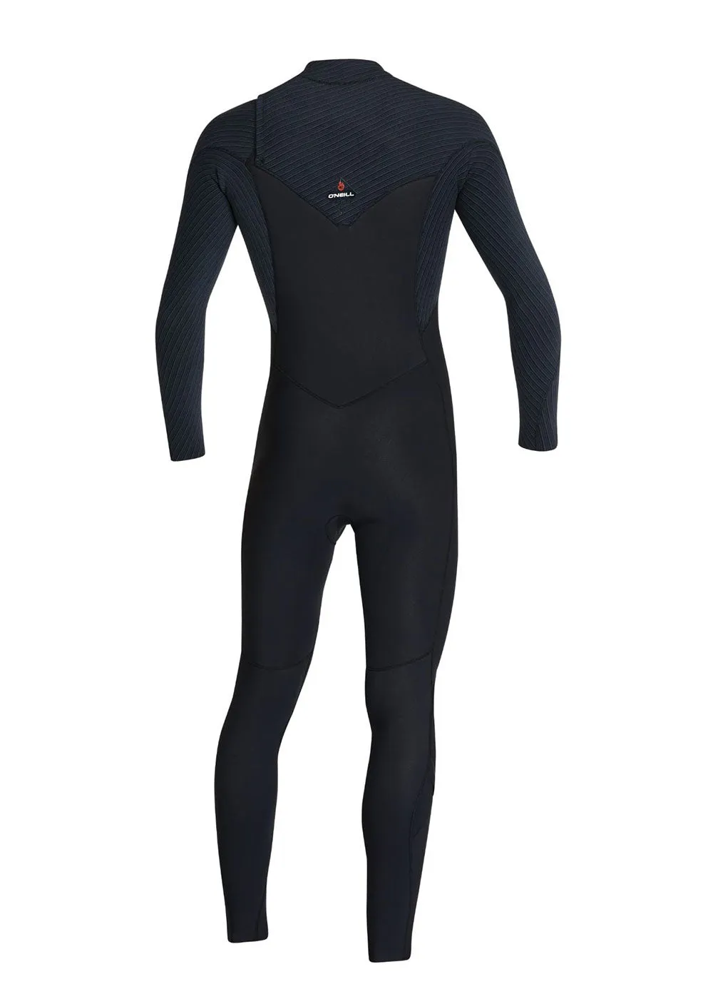 ONeill Mens Hyperfreak Fire Chest Zip Steamer Wetsuit 4/3mm