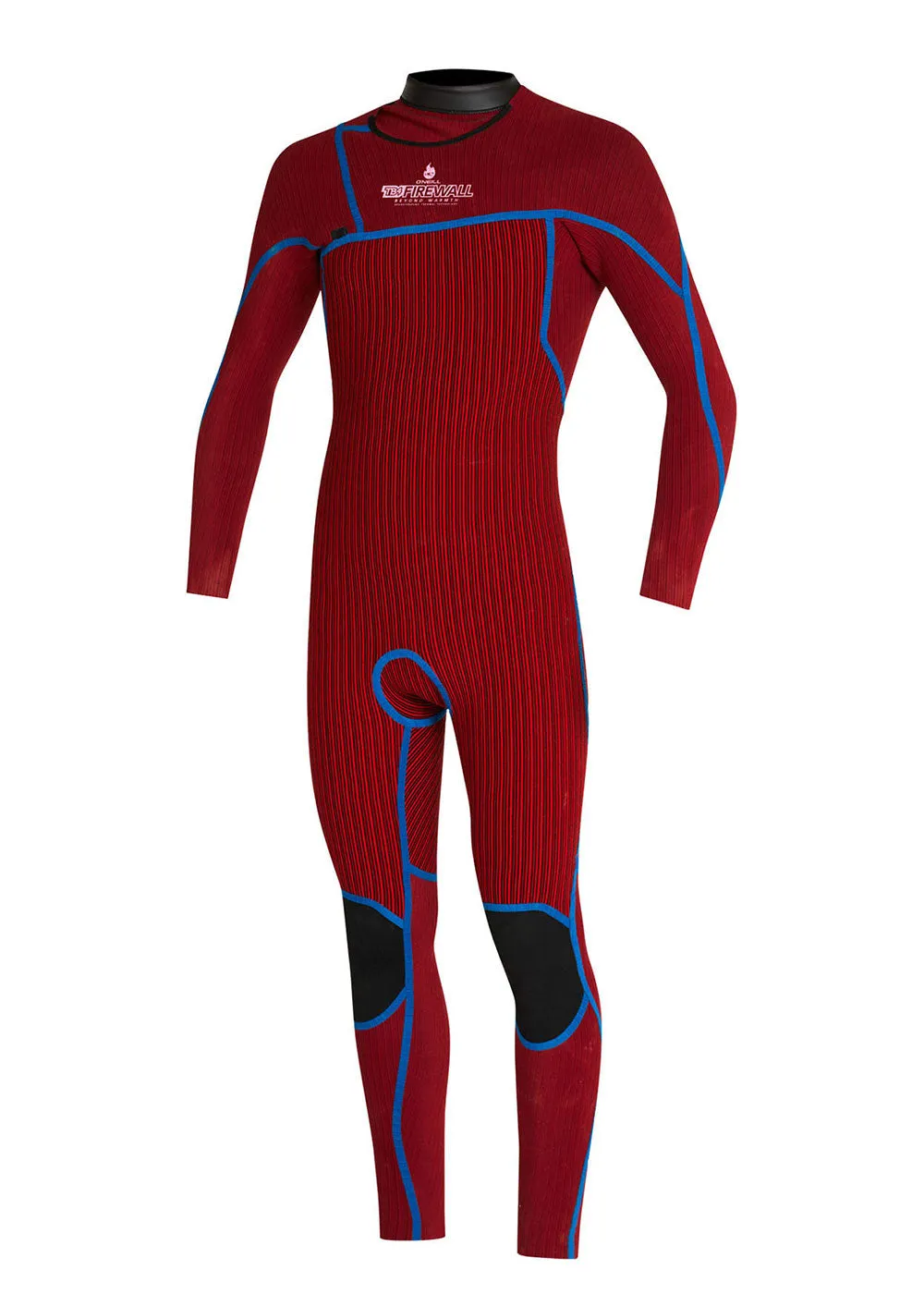 ONeill Mens Hyperfreak Fire Chest Zip Steamer Wetsuit 4/3mm