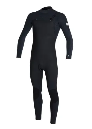 ONeill Mens Hyperfreak Fire Chest Zip Steamer Wetsuit 4/3mm