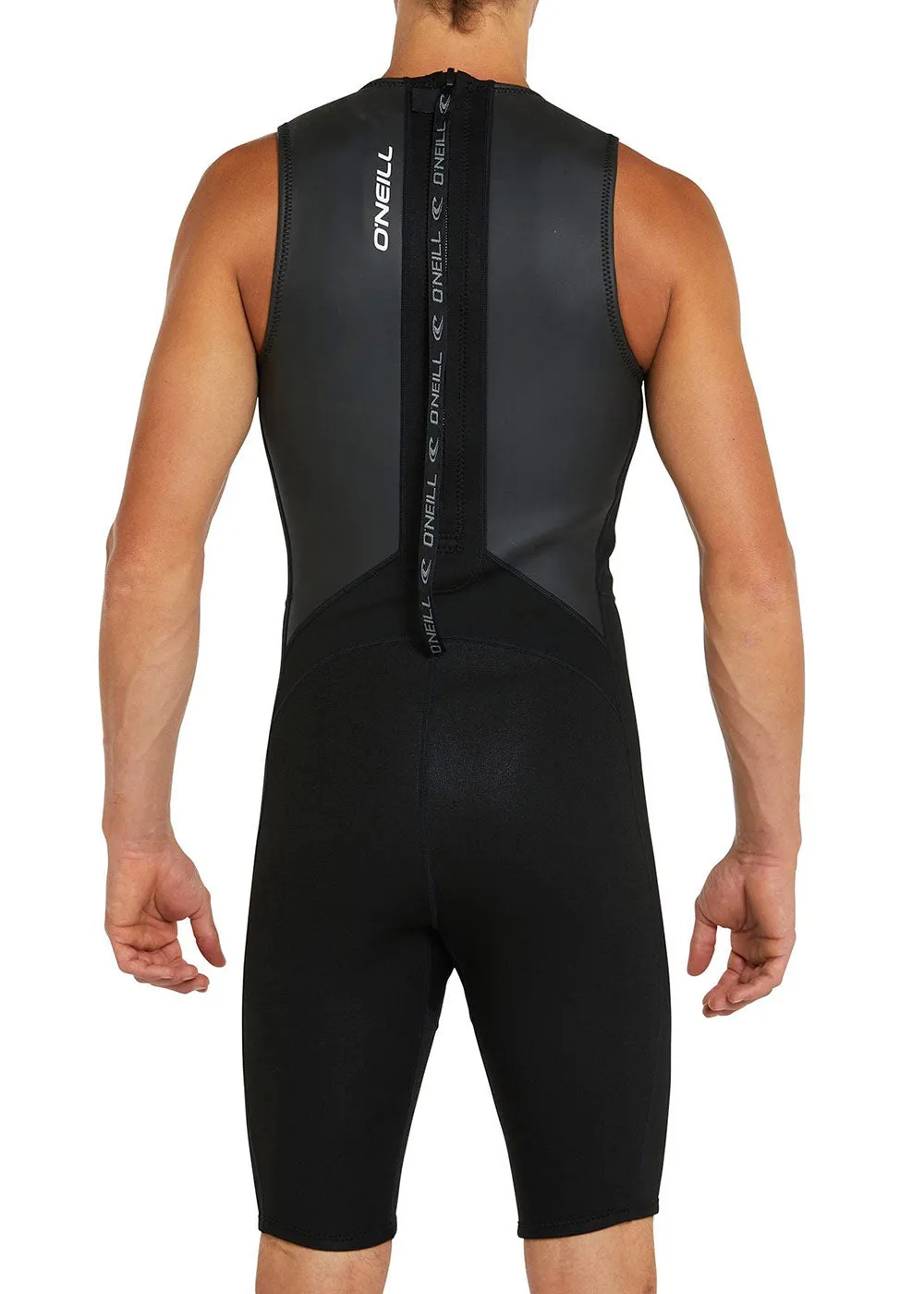 ONeill Mens Reactor II 2mm Back Zip Short John Wetsuit