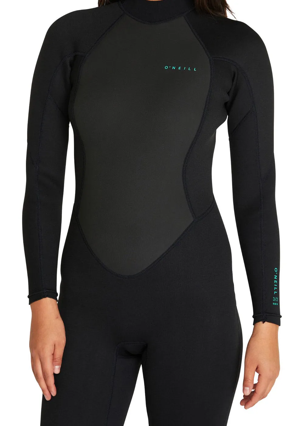 ONeill Womens Factor 3/2mm Back Zip Steamer