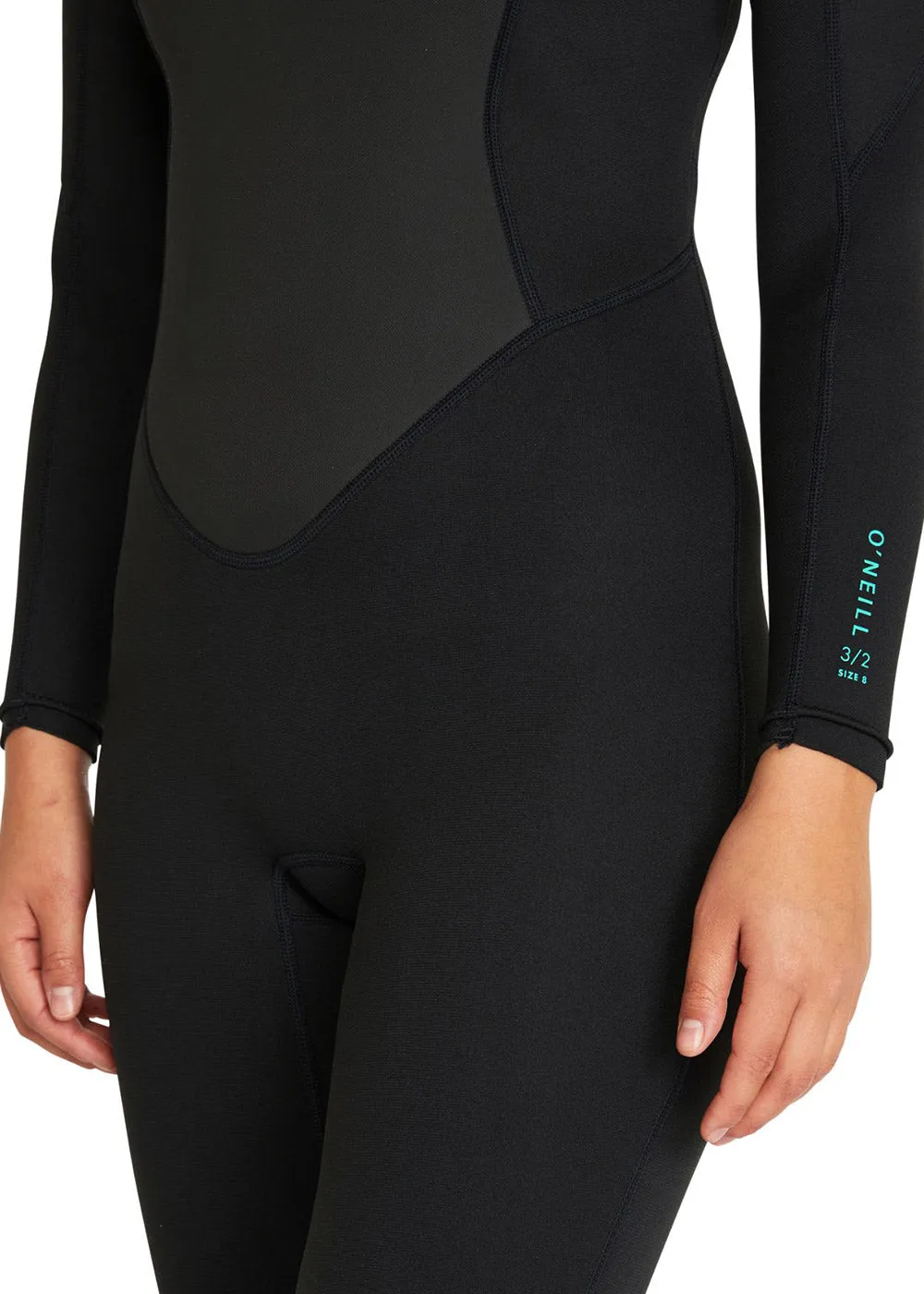 ONeill Womens Factor 3/2mm Back Zip Steamer