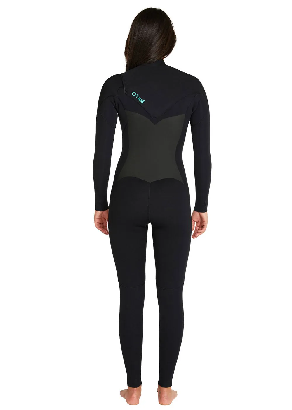 ONeill Womens Focus 3/2mm Chest Zip Steamer