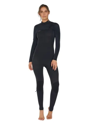 ONeill Womens Hyperfreak 4/3 mm Chest Zip Steamer Wetsuit