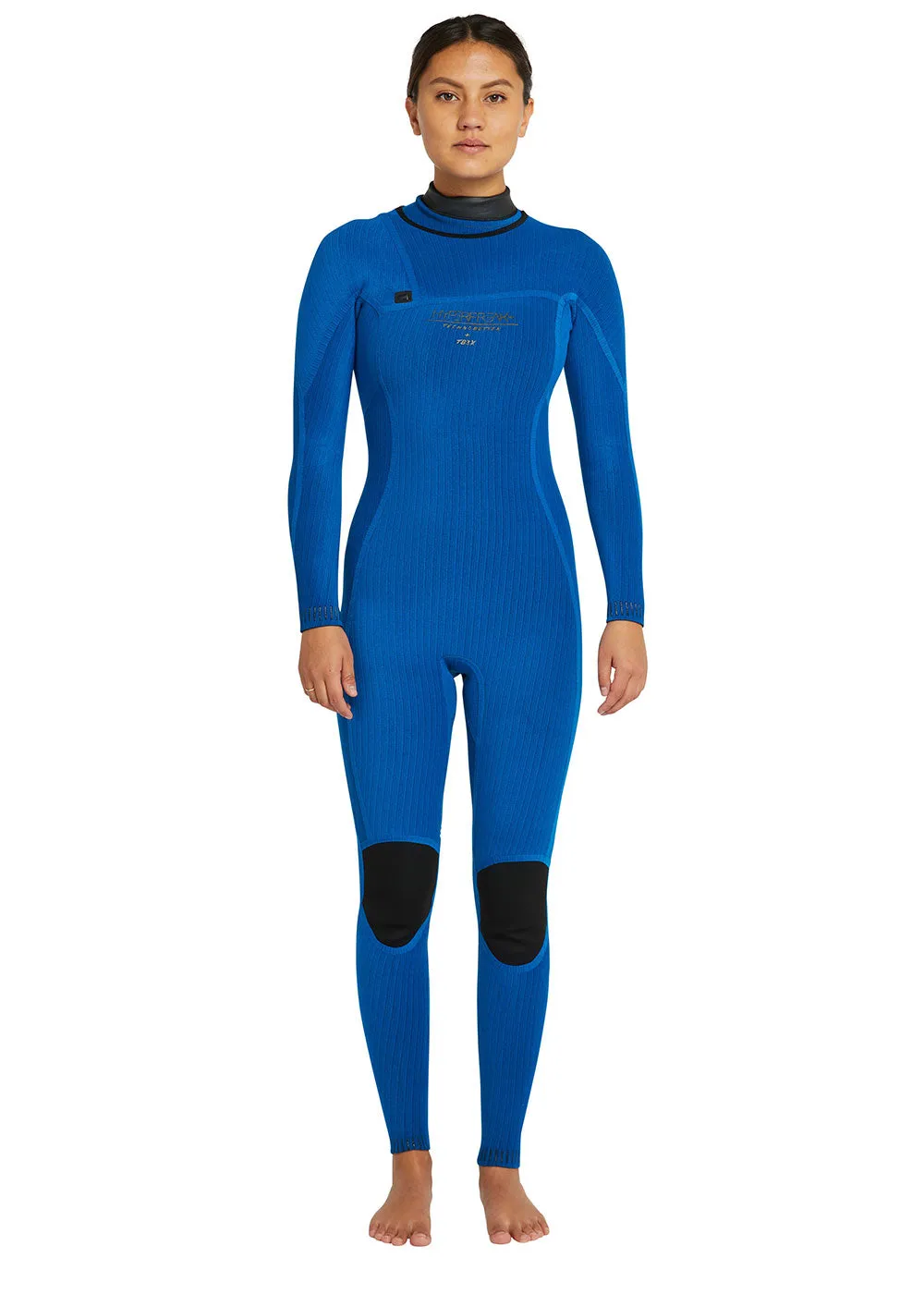 ONeill Womens Hyperfreak 4/3 mm Chest Zip Steamer Wetsuit