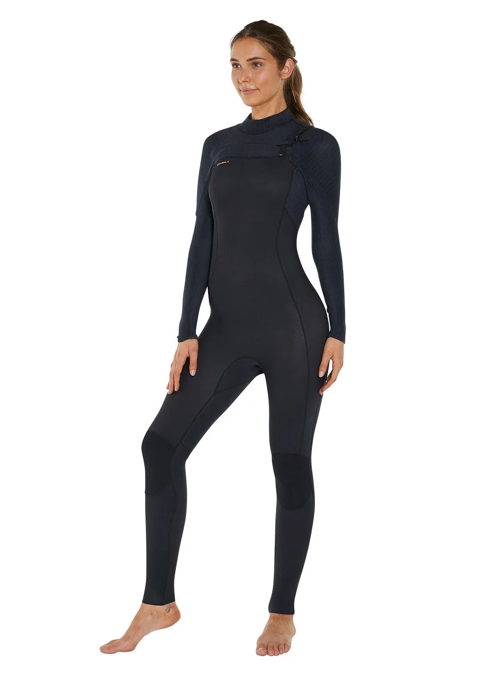 ONeill Womens Hyperfreak 4/3 mm Chest Zip Steamer Wetsuit