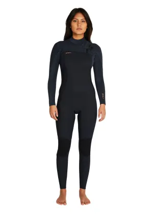 ONeill Womens Hyperfreak Fire 3/2mm Chest Zip Steamer Wetsuit
