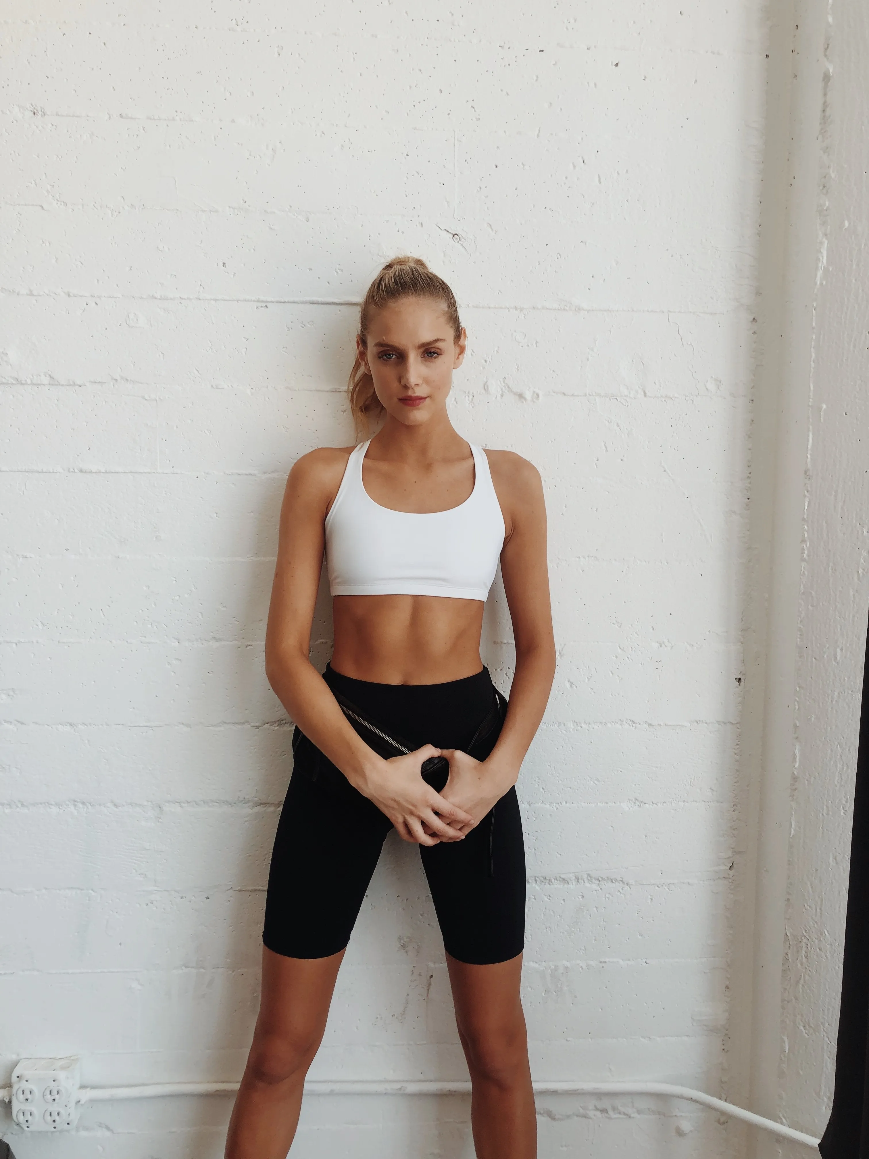 ONZIE High Rise Biker Short Black
