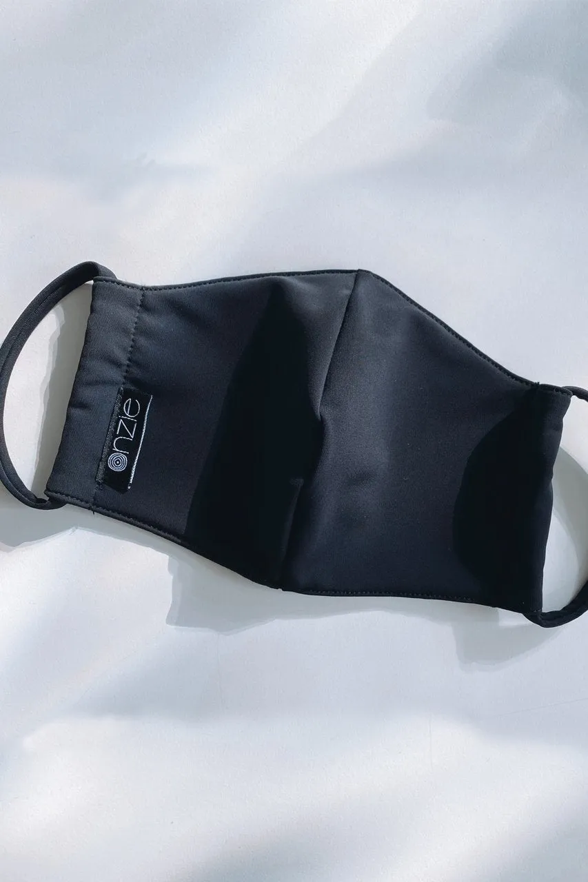 ONZIE Mindful Face Masks 2 Pack Unisex Black