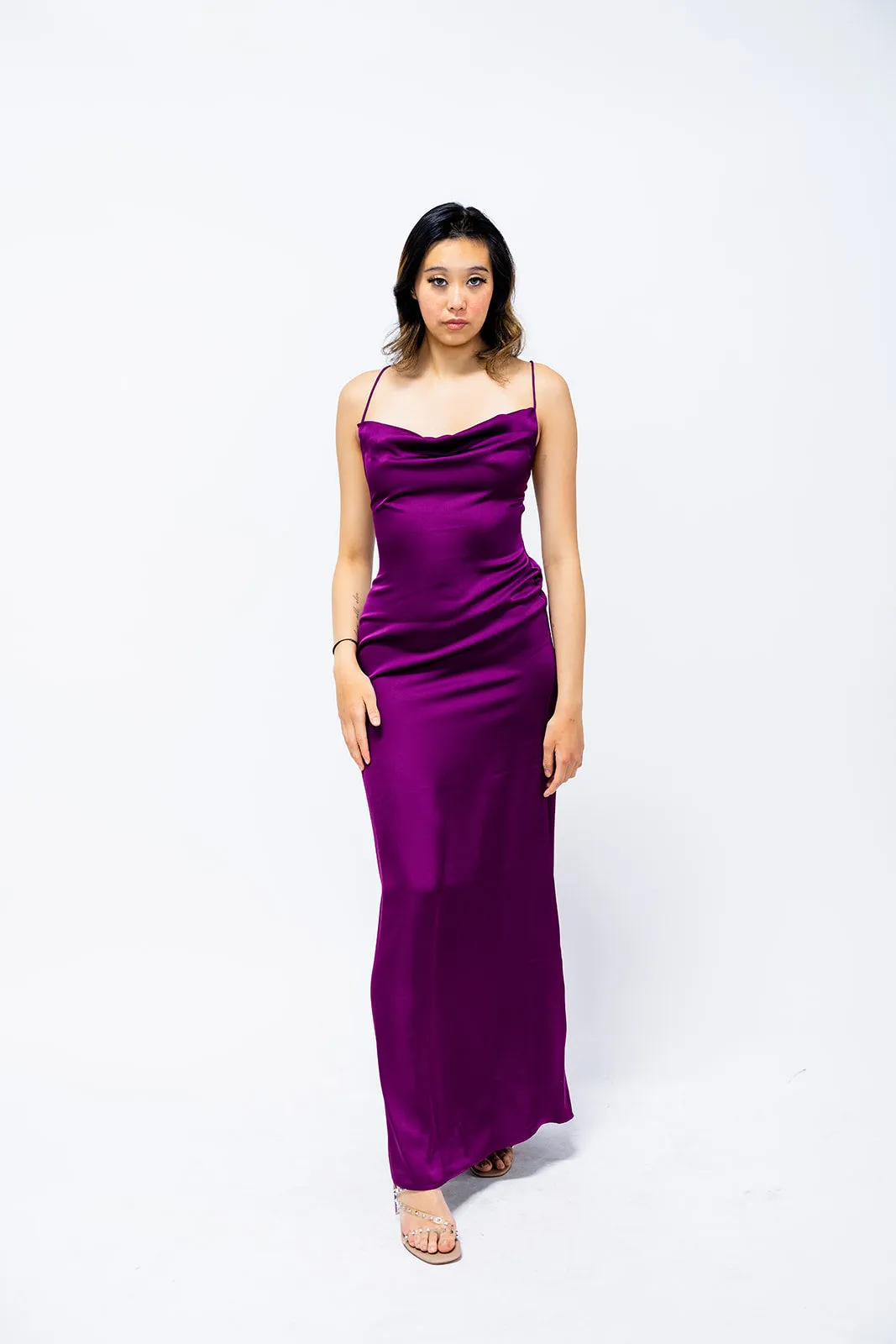 Open Back Slip Dress