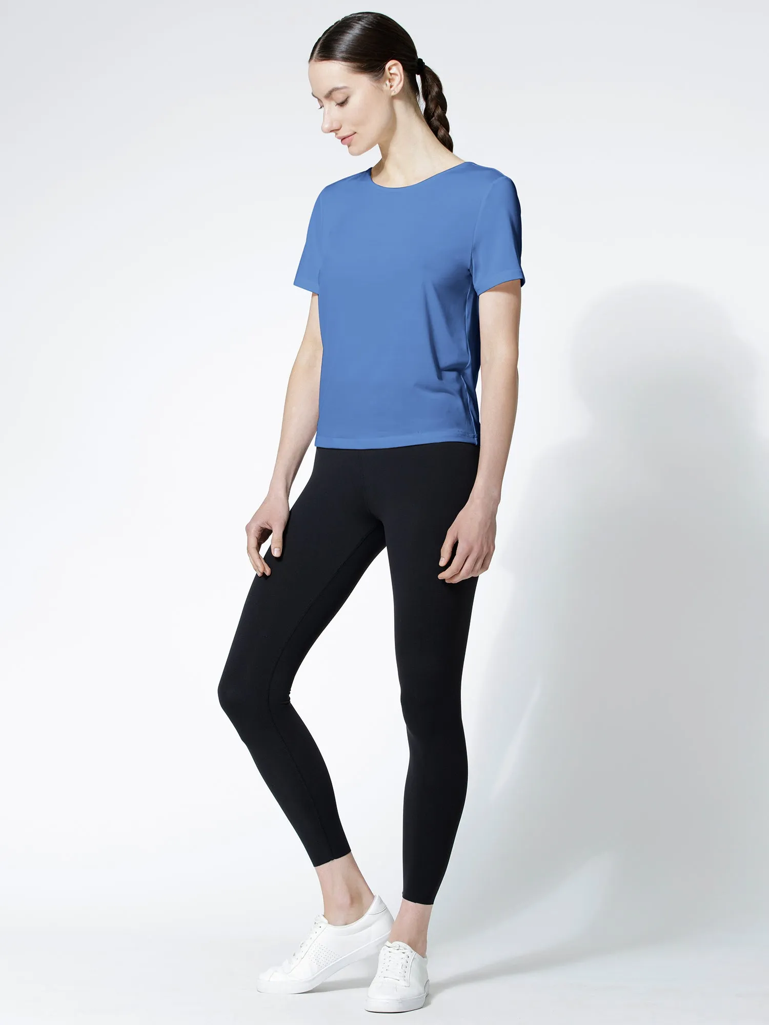 OPEN BACK WRAP TEE, GLORY